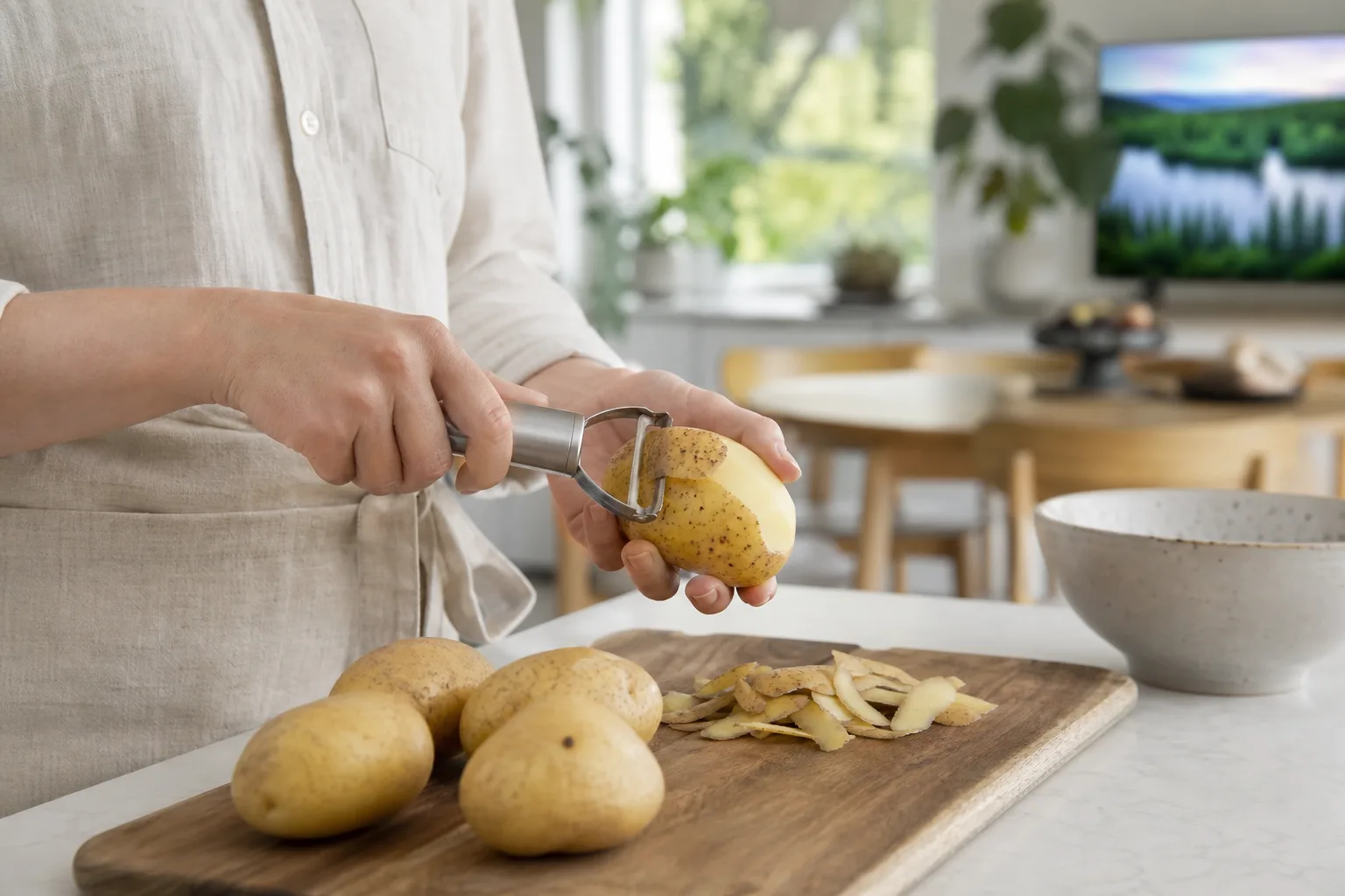 Vad ska man tänka på när man köper potatisskalare?